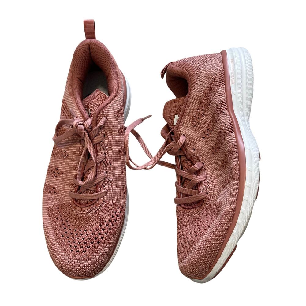 APL Womens Techloom Pro 0319XC Running Shoes Sneakers Size 9.5 Mauve